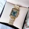 Relógio com pulseira quadrada de aço de 3 pinos Sra. Xiapi Kajia