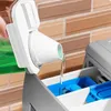Dispensador de sabão líquido amaciante de tecido anti-umidade contas de lavanderia para pó de lavagem caixa de armazenamento de arroz à prova dwaterproof água vazio
