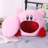 50cm Yumuşak Nap Yastığı Kirby Peluş Yastık Komik Bebek Yumuşak Kedi Yuvası Kawaii Dolgulu Oyuncak Evcil Yatak Dekora Sevimli Cadılar Bayramı Hediyesi Çocuklar için