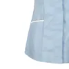 Uniforme Enfermeira Mulheres Manga Curta Com Decote Em V Top Uniforme De Trabalho Bolso Sólido Blusa Uniformes Clínicos Senhoras Uniformes Médicos 25Ii #