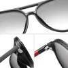Sunglasses Aviation Magnet Clip on Glasses Frame Men Optical Myopia Eyeglasses Frame Prescription Pilot Polarized Magnet Clip on Sunglasses