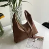 youdeyisi Tasche aus glänzendem, öligem Wachsleder: Damen-Unterarmtasche, Menger-Tasche mit Fi-Kette, Pendlertasche mit großem Fassungsvermögen G1nI#