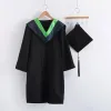 Baccalauréat Cérémonie Costume Université Bachelor Uniforme Cap School Unisexe 2023 Robe Graduati b8mE #