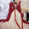 Hanfu Dr 여성 고대 중국 전통 Hanfu 세트 여성 요정 코스프레 의상 복장 여름 Hanfu Ligiht dr t41f#