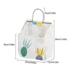 Storage Bags Wall Bag Canvas Pocket Organizer Stationery Waterproof And Multifunctional Hang With Sticky