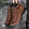 Stivali Golden Sapling Retro's Men's Boots Fashion Outdoor Mountain Shounci