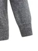 OneLink Woolen Solid Grey Butts Up Hoodie 2022 Autumn Winter Plus Size Women Cardigan Sweater Oversize Knit Jacket Clothing R3fs#