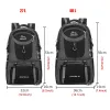 Bags Black Mountaineering Rucksack For Man Youth Sports Back Pack Multifunction Luggage Backpack Women Hiking Travel Packbag Male