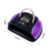 57LEDs UV LED Nail Dryer for Fast Curing Dry All Nail Gel Polish Nail Lamp Manicure Drying Timer Auto Sensor Manicure Salon Tool 240315