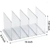 Clothing Storage Purse Organizer For Closet Clear Shelf Dividers Adjustable Acrylic Divider Clothes Purses Handbag