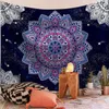 Tapisseries Mandala grande tapisserie tenture murale sable plage jeter tapis couverture Camping voyage matelas bohème coussin de couchage