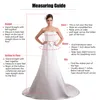 2024 NYA A-LINE CHIFF BOHO Modest Wedding Dres med Flutter Sleeves V Neck Butts Back Informal Beach Brudklänningar Robes Y9un#