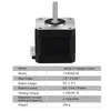 3PCS USONGSHINE NEMA17 STEPPER MOTOR 17HS4401S 1.5A NEMA 17 42BYGH 17HS4401 4-Lead voor 3D-printer XYZ CNC Laser Engraver