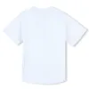 Linen Cotton White Shirts 2024 Boys Girls Summer T-Shirts Toddler Comfortable Tops Tee Children Clothing Kids Button Blouse 240326