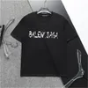 맨 티셔츠 homme mens tshirt 디자이너 탑 문자 인쇄 오버 사이즈 짧은 슬리브 스웨트 셔츠 티 셔츠 풀오버 면화 여름 옷 -3xlq028