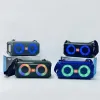 Lautsprecher TG641 Wireless Bluetooth -Lautsprecher 30W Power Stereo Outdoor Subwoofer RGB Farblicht integriertes Mikrofon mit Radio TWS Boom Box