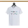 Designer masculino t-shirt clássico impressão feminina rua casual manga curta 100% algodão puro moda preto e branco de alta qualidade tamanho asiático M-3XL