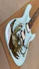 Anpassad Dragon Light Green Bane St Electric Guitar Abalone China Loong Inlay Chrome Hardware8217243