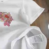 Brand Baby T-shirt dla dzieci Designer Ubranie Dziecko Tshirt Rozmiar 100-160 cm kwiat otaczający twarz design dziewcząt chłopcy koszulki z krótkim rękawem 24MAR