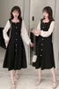 Uniforme scolaire japonais Classe Filles Maid Sailor Navy Style Cosplay Vêtements Lg Manches Chemise Noir Dr Étudiants Fi Dr u37V #