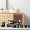 Conjuntos de chá de luxo conjunto de chá de viagem matcha xícara chinesa cerimônia tarde preguiçosa sala de estar juego de te produtos para casa