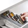 Storage Bottles 8 Rack Kitchen Sauce Bottle Holder Cabinet Drawer For Spice Jar