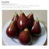 Party Decoration 3pcs Simulation Fruit Fig Models Shop Decorations Children Educational Toys