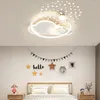Lustres modernos quarto infantil meninos e meninas led lustre de teto luz lâmpada de quarto de luxo para vestiário el foyer casa lustre