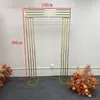 Party Decoration Artificial Flower Arch Backdrop Floral Bakgrund för gångväg Dörrgrind Entré Stage 440 Drop Delivery Home Garden F DHAPI