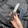 Nimoknives & Fatdragon Outdoor Survival Hunting Pocket folding knife CPM-S110V blade TC4 titanium handle EDC multifunctional tool