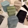 Storage Bags Large Capacity Makeup Bag Cosmetic Portable Nylon Material Organizer Box For Tools Brushes