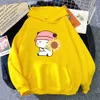 Bubu et Dudu Sweat à capuche Femmes / Hommes Esthétique Graphique Drôle Kawaii Sweats à capuche Automne Hiver Anime Harajuku Carto Plus Sweatshirts de taille 81g6 #