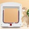 تعمل شركة Cat Carriers White Door Pet Control على اتجاه الدخول والخروج من Cog Hole Crates Supplies Casinha de Cachorro