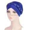 Beanie/Skull Caps India Muslim Women Hijab Hat Cancer Chemo Cap Braid Diamond Turban Headscarf Islam Head Wrap Lady Beanie B Dhgarden Dhgbr