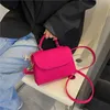 Sacs bleus pour femmes Nouveau coréen Fi Dames Sac à bandoulière Tendance Sacs à main Rétro Designer Luxe Femme Totes Sac à main pour les filles O9GB #