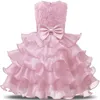 Mädchen Prinzessin Blume Luxus Party formelle Kleider für Hochzeit Geburtstag Tutu Kleid Kinder elegante flauschige Vestidos für 410 Jahre 240321