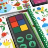 Drawing Painting Supplies Children Fingerprinting Books With Rubber Stamps Ink Pad Kids Activities Doodling Book Animal Garden Garten Dhnk7