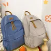 kawaii Large-capacity All-match Backpack Korean Versi Simple Storage Bag Back to School Office Supplies Cute Statiery D5QO#