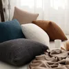 枕スローカバー装飾的なストライプコーデュロイSソフト豪華な枕カバー18 18インチソファソファベッドルーム