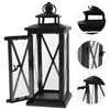 Candle Holders Windproof Holder Wedding Centerpieces Tables Storm Lantern Candlestick Glass