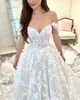 dream Princ – robe de mariée style Boho pour femmes, épaules dénudées, avec des Appliques en dentelle, robe de bal, x927 #