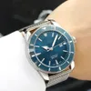 U1 TOP AAA BRETILTITION SUPER-Ocean en acier inoxydable Rotation Men de rotation Mécanique Automatique Full Working High Quality Bands Watches Luminal Wristwatch