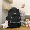 バックパックMochila de Viaje Travel Women Laptop Waterproof Nylon大容量女子向けの小学校バッグ037