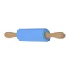 New Dough Sale Roller Silicone Wooden Kitchen Pin inch Flour Baking Tools 2019 Rolling 23cm Handle Cooking Non-Stick Pastry