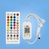 2024 MUSIC 44 KLUCZE RGB kontroler LED kompatybilny z Bluetooth bezprzewodowy IR Remote DC5V 12V 24V 5050 3528 Pasek LED Dimmer