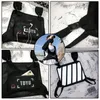 Sac de plate-forme de poitrine pour hommes Hip-Hop Streetwear Gilet Sacs de poitrine en plein air Petite poche Phe Bande réfléchissante Disco Strap Chest Pack G161 54km #