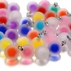 Charms 5st/Lot Harts Frosted Multi Color Round Form för handgjorda armband Örhängen Halsband Pendant DIY SMEECKNY Making Tools Supplies