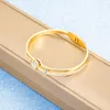 A variety of new personality small fresh fashion 18K gold bracelet stainless steel bracelet girls all match
