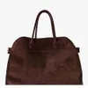 The Row Soft Margaux 15 Tote Bag Dong Jies Same Herbst/Winter Large Capacity Commuter Handheld Womens Bag25