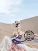 Dunhuang Одежда для танцев Экзотический костюм для выступлений в древнем китайском стиле Элегантная фея в стиле вестерн Классическая танцевальная одежда Z848 #